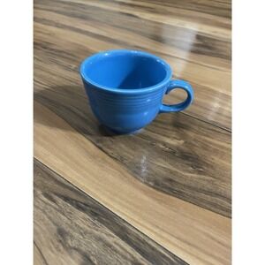 Fiesta Retired PEACOCK Blue‎ Teacup Fiestaware Tea Cup